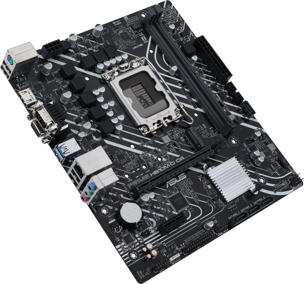 ASUS Материнcька плата PRIME H610M-D D4 s1700 H610 2xDDR4 M.2 HDMI D-Sub mATX