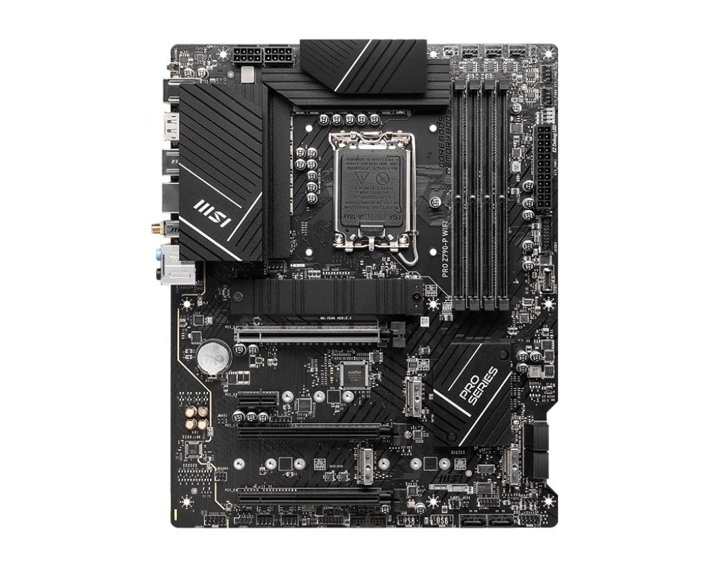 MSI Материнcька плата PRO Z790-P WIFI s1700 Z790 4xDDR5 HDMI DP WiFi BT ATX