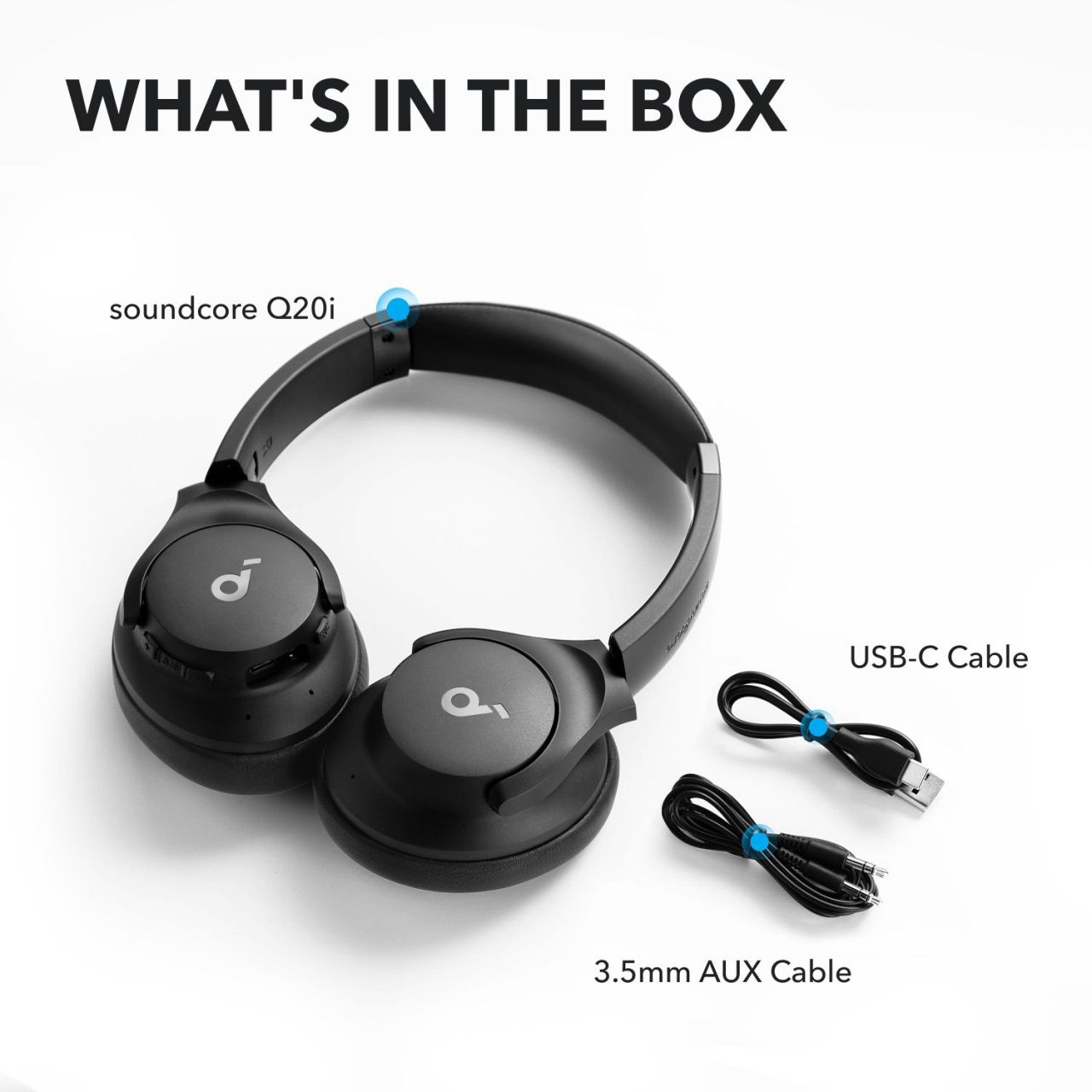 Гарнітура Anker SoundСore Q20i Black
