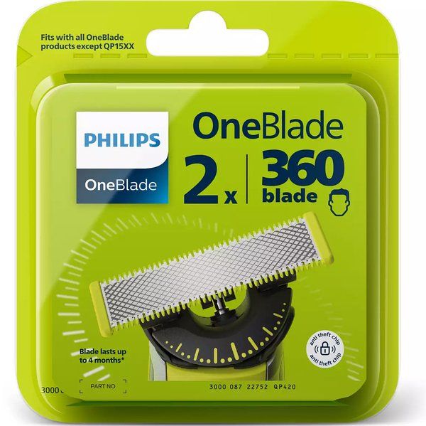 Philips Змінне плаваюче лезо OneBlade QP420/50