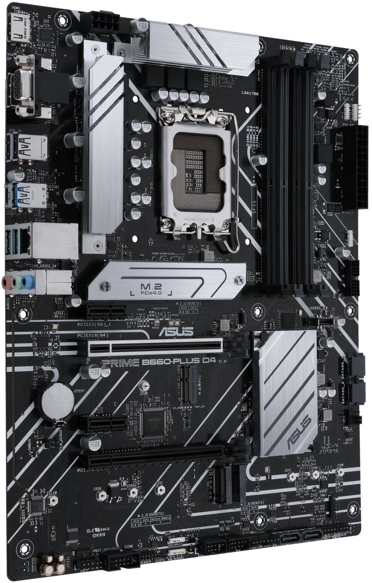 Материнська плата ASUS PRIME B660-PLUS D4 (90MB18X0-M1EAY0)