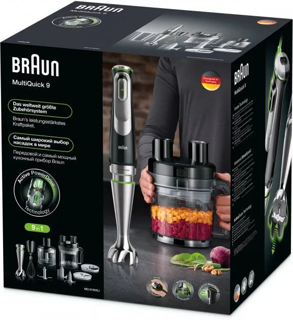 Блендер BRAUN Multiquick 9 MQ9195XLI