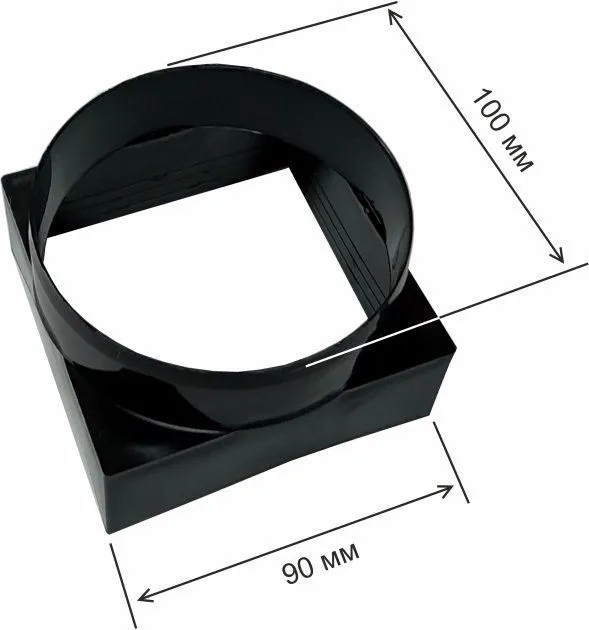 Витяжка ELEYUS VERTICAL 470 50 BL
