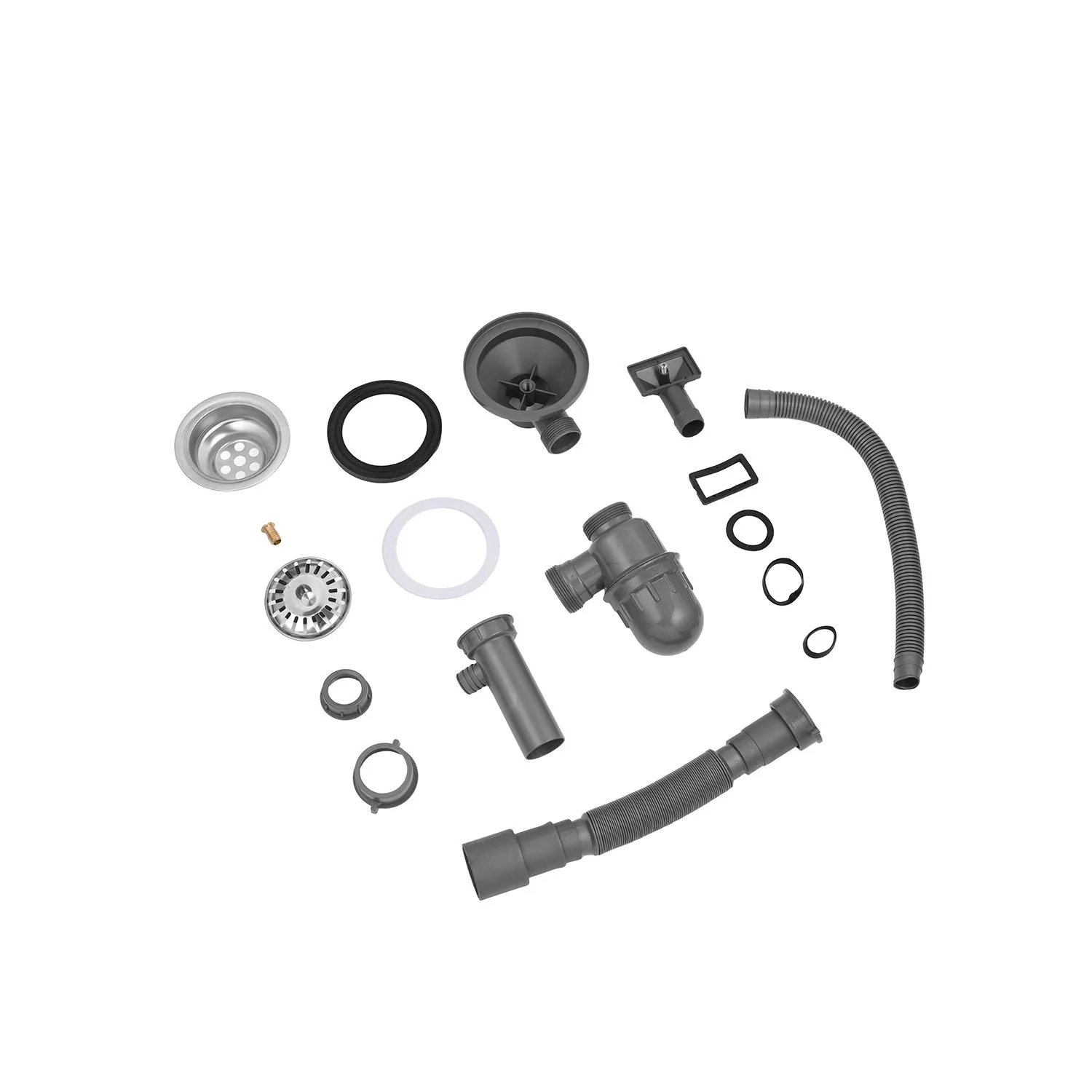 Сифон для кухонної мийки Kroner KRP Siphon - 011 3 1/2"х50/40 мм