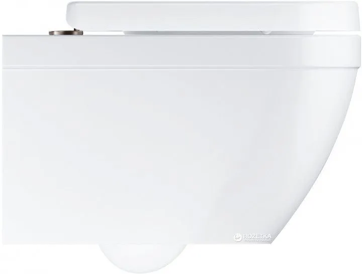 Інсталяція GROHE Solido 39536000 (Rapid SL 38528001) з панеллю змиву Arena Cosmopolitan 38844000 + унітаз Euro Ceramic 39328000 Rimless із сидінням SoftClose 39330000 дюропласт