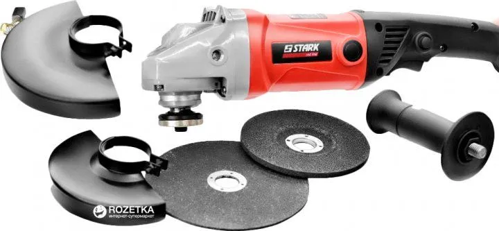 Кутова шліфувальна Stark AG 1350 Profi (130090040)
