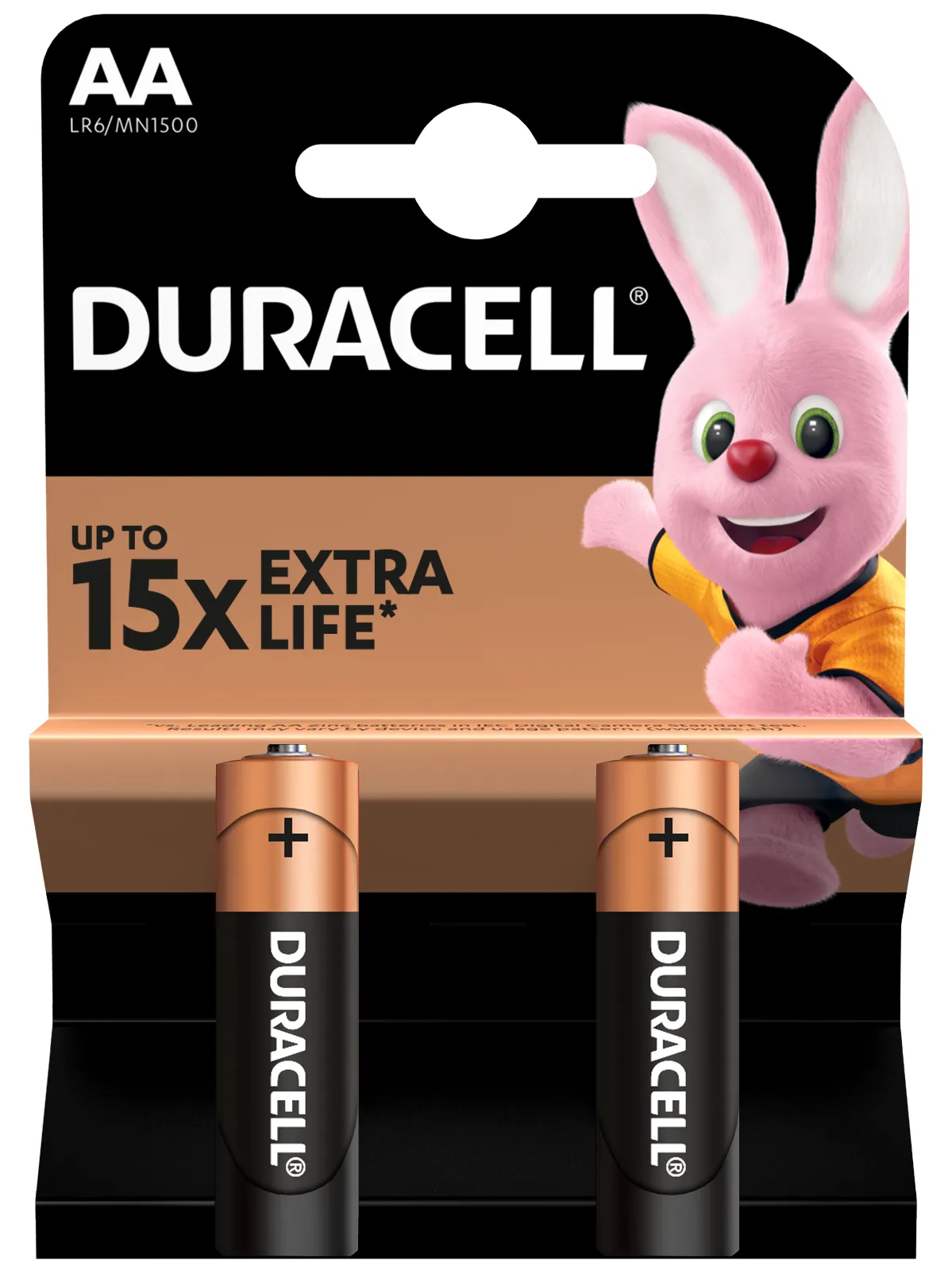 Батарейка Duracell LR06 MN1500 1x2 шт.