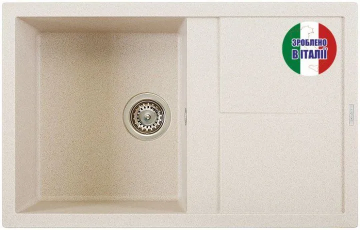 Кухонна мийка граніт ELLECI Unico 300 Avena 51