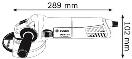 Кутова шліфмашина Bosch Professional GWS 9-125 S (0601396102)
