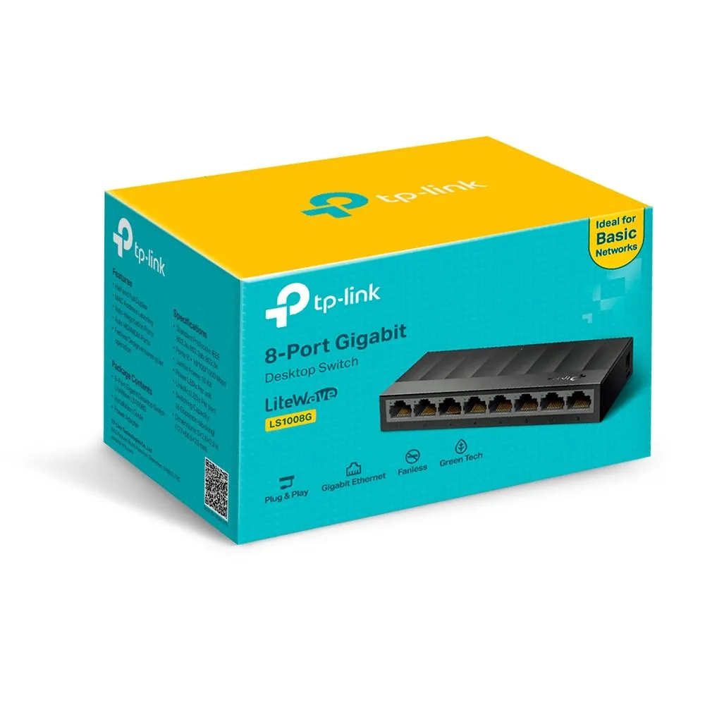Комутатор некерований TP-Link LS1008G