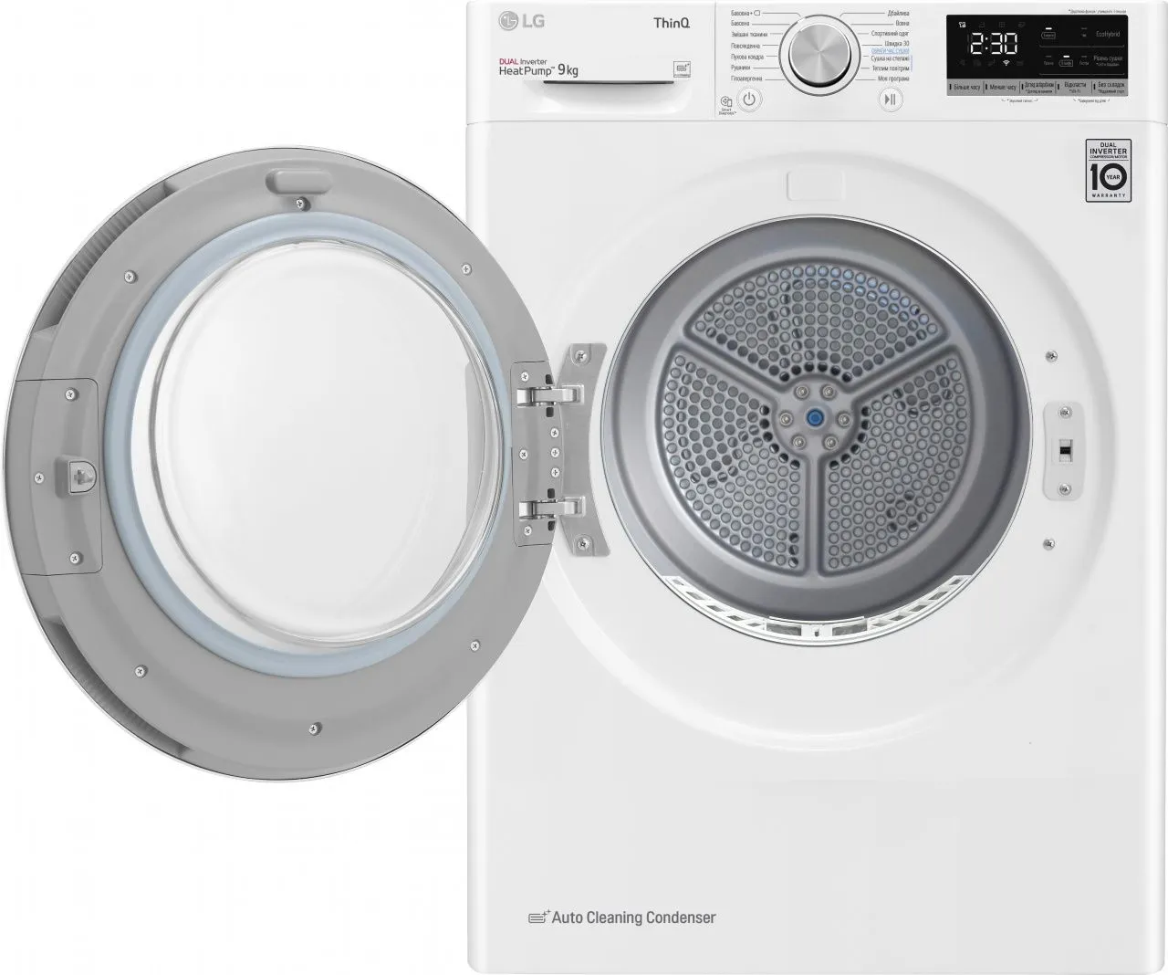 Сушильний автомат LG DC90V5V0W