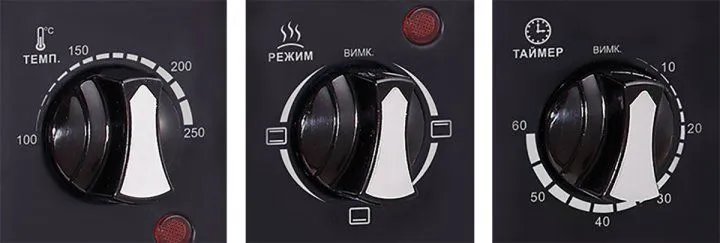 Електрична піч LIBERTON LEO-350 Black