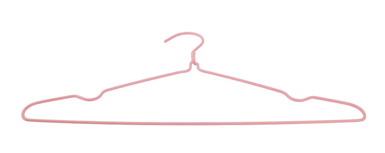 Набір вішалок для одягу Idea Home Pink, 39.4х21х0.3 см, 8 шт.