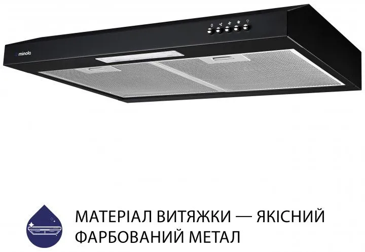 Витяжка MINOLA HPL 612 BL