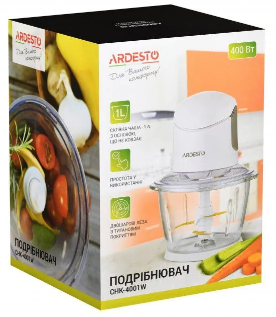 Подрібнювач ARDESTO CHK-4001W
