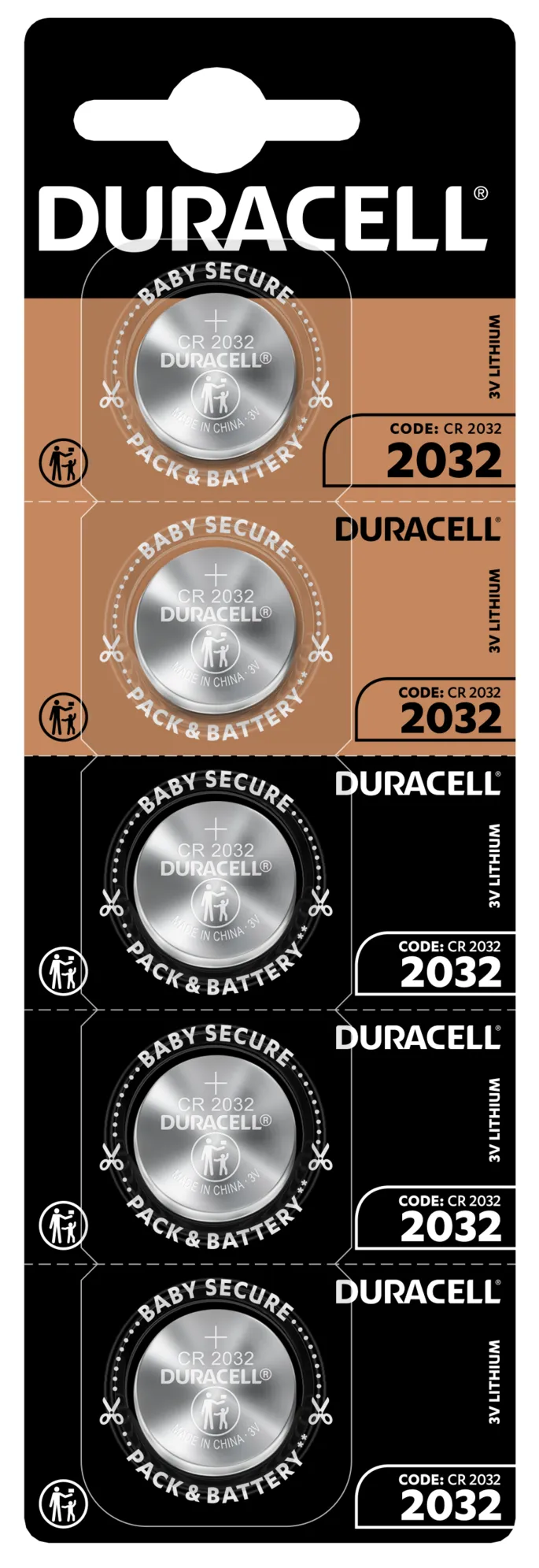Батарейка Duracell CR-2032 bat(3B) Lithium 5шт 5007682