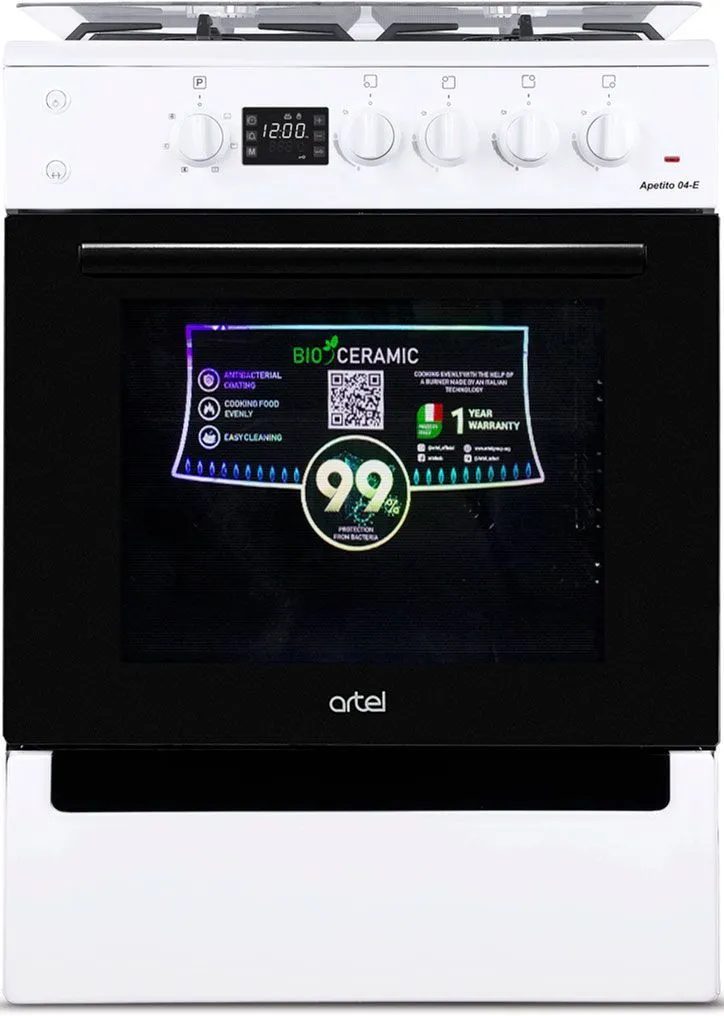 Комбінована плита ARTEL Apetito 04-E White