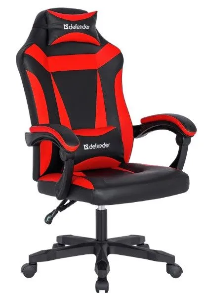 Крісло Defender Master Red/Black (64359)