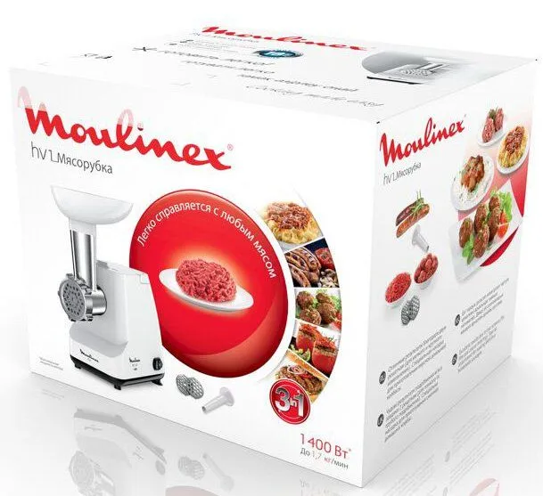 М'ясорубка MOULINEX 3в1 ME111032