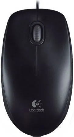 Миша Logitech B100 Optical Mouse Black (910-003357)