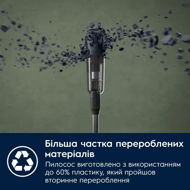 Акумуляторний пилосос Electrolux EP71UB14DB