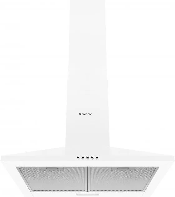 Витяжка MINOLA HK 6614 WH 1000 LED