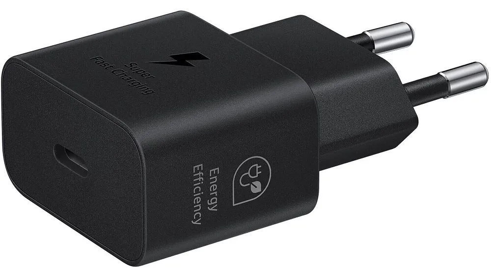 Мережевий зарядний пристрій Samsung 25W Travel Adapter + Type-C cable Black (EP-T2510XBEGEU)