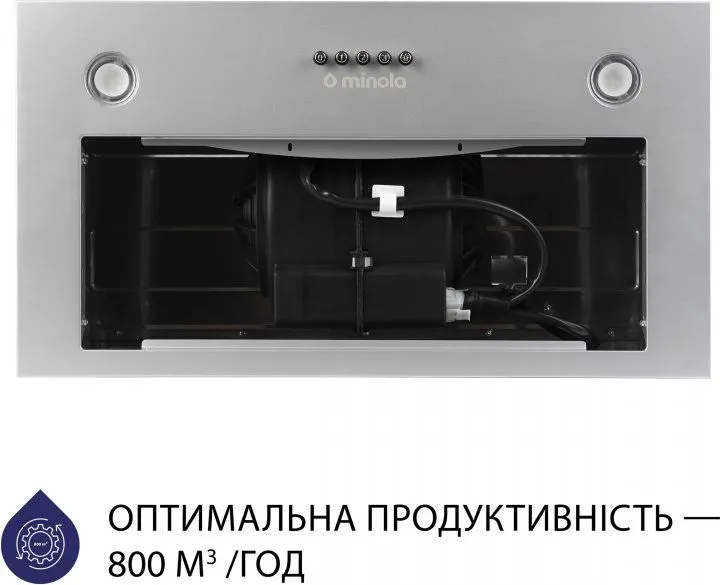 Витяжка Minola HBI 5327 GR 800 LED