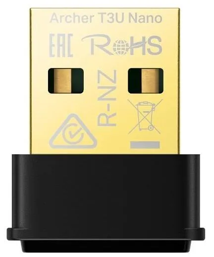 TP-Link WiFi-адаптер Archer T3U nano AC1300 USB2.0 nano