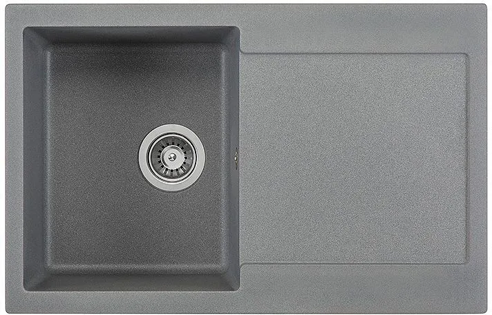 Кухонна мийка граніт INTERLINE Vega Grigio