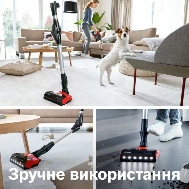 Акумуляторний пилосос Bosch Unlimited 7 ProAnimal BBS711ANM