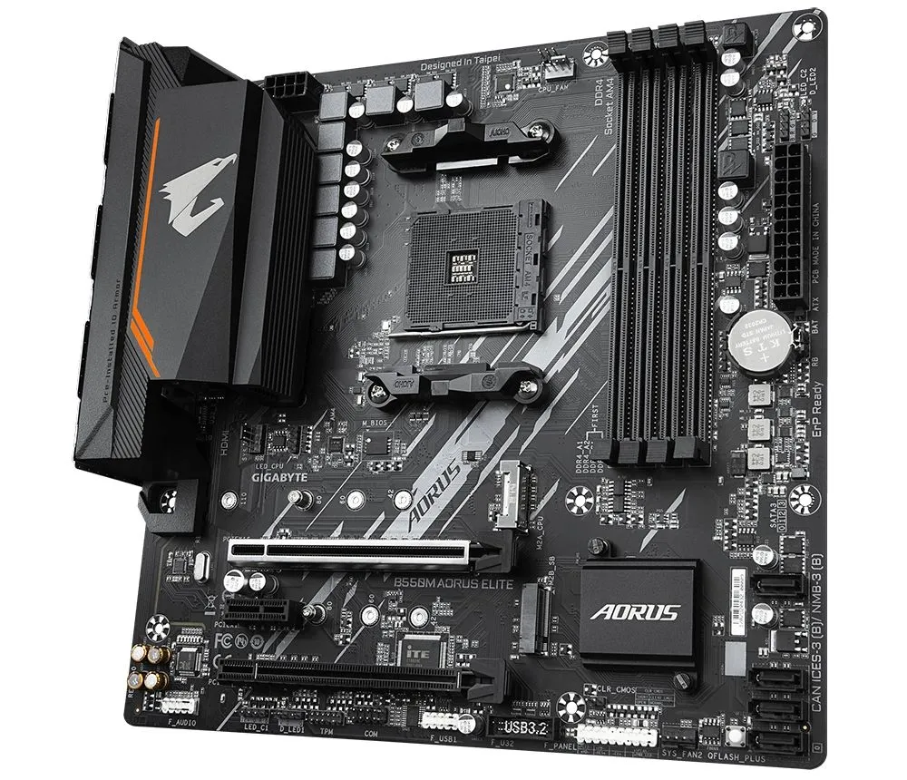 Gigabyte Материнська плата B550M AORUS ELITE