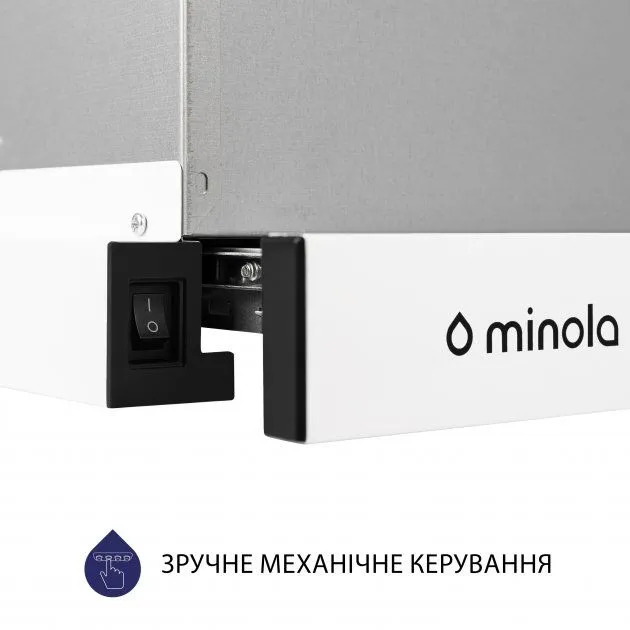 Витяжка Minola HTL 614 WH LED