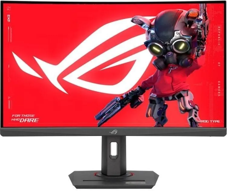 ASUS Монітор 27" ROG Strix XG27WCS HDMI, DP, USB-C, Audio, VA, 2560x1440, 180Hz, 1ms, sRGB 125%, CURVED, AdaptiveSync, HAS, HDR400