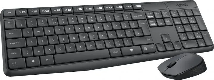 IT набір Logitech MK235 Wireless Combo, US (920-007931) 