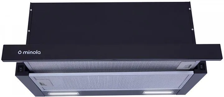 Витяжка MINOLA HTL 6615 BL 1000 LED