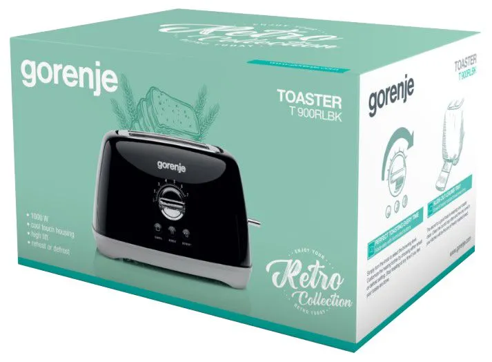 Тостер Gorenje T 900 RLBK