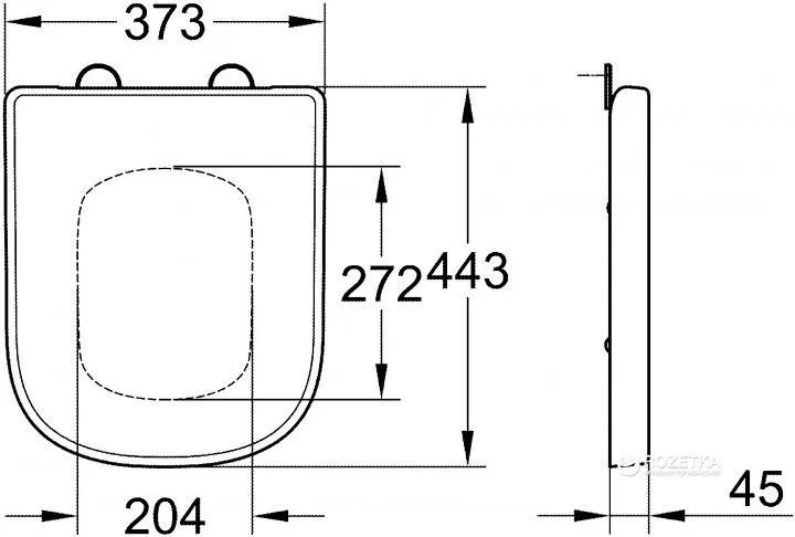 Інсталяція GROHE Solido 39536000 (Rapid SL 38528001) з панеллю змиву Arena Cosmopolitan 38844000 + унітаз Euro Ceramic 39328000 Rimless із сидінням SoftClose 39330000 дюропласт