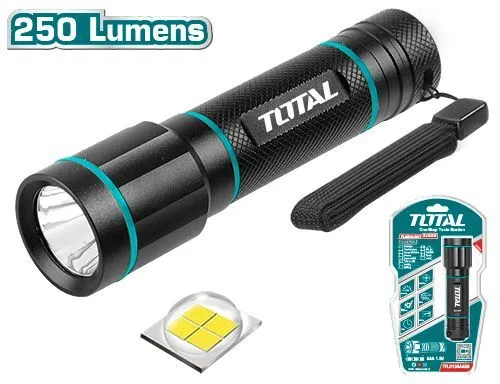 Ліхтар TOTAL TFL013AAA58 136мм, 250 лм