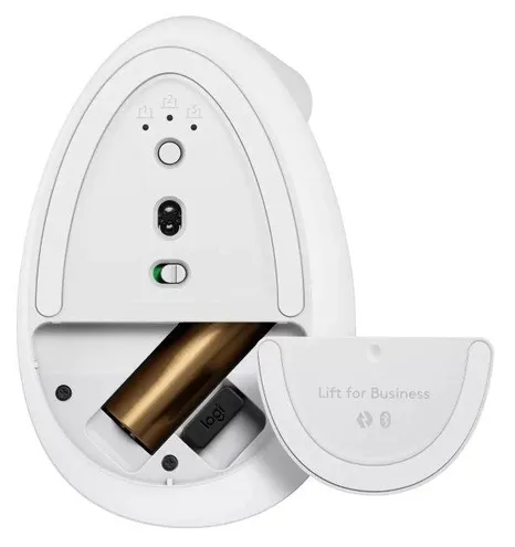 Миша комп'ютерна Logitech Lift Vertical Ergonomic Mouse OFF White/Pale Grey B2B (910-006496)