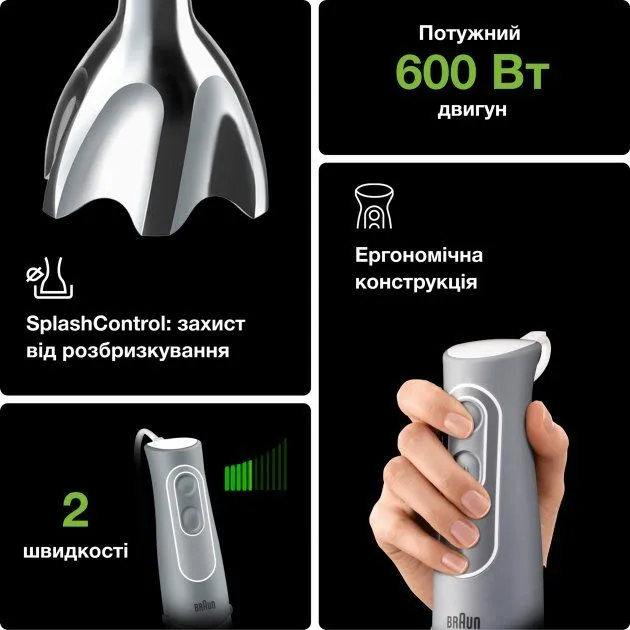 Блендер BRAUN MQ535 SAUCE