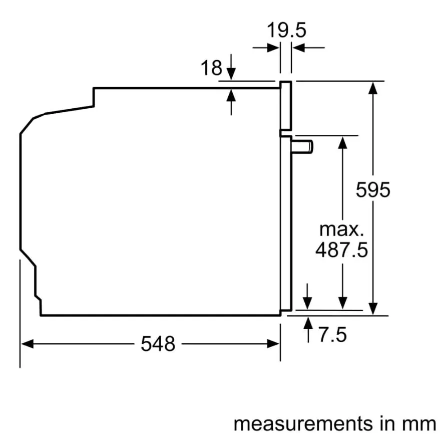Духова шафа електрична Bosch Serie 8 HBG7361B1
