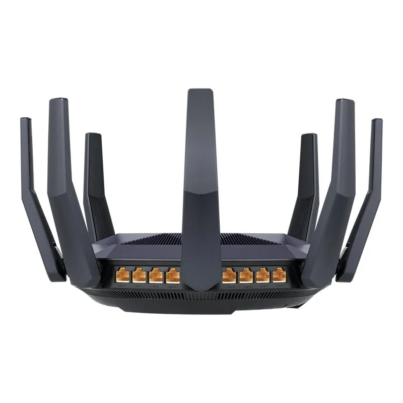 ASUS Маршрутизатор RT-AX89X AX6000 8xGE LAN 1xGE WAN 1x10GE 1xSFP+ 2xUSB3.1 MU-MIMO OFDMA MESH