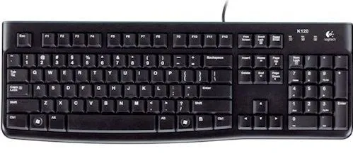 Клавіатура Logitech K120 (UKR OEM) (920-002643)