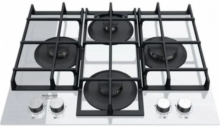 Варильна поверхня газова Hotpoint Ariston HAGS61FWH