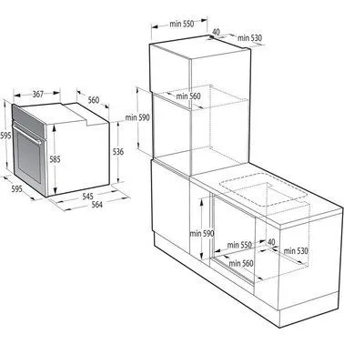 Духова шафа GORENJE BPS6737E07B