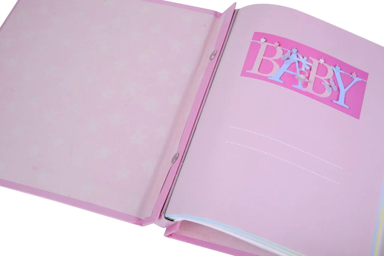 Фотоальбом EVG 10x15x56 BKM4656 Baby collage Pink (UA)