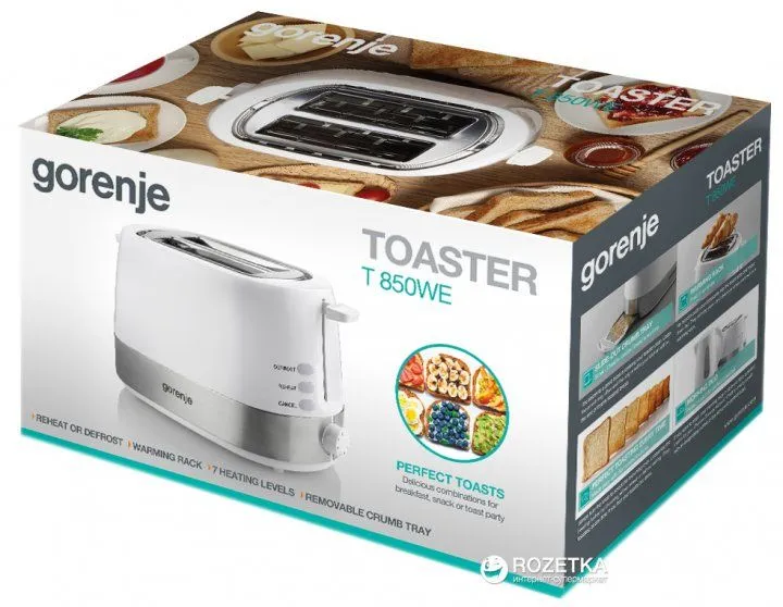 Тостер GORENJE T850WE