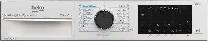 Пральна машина із сушаркою BEKO B5DFT59447W
