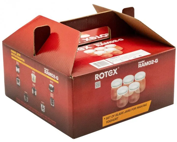 Баночки для приготування йогурту ROTEX RAM02-G